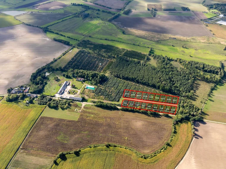 Działka inwestycyjna 18 działek pod zabudowę Łubowice